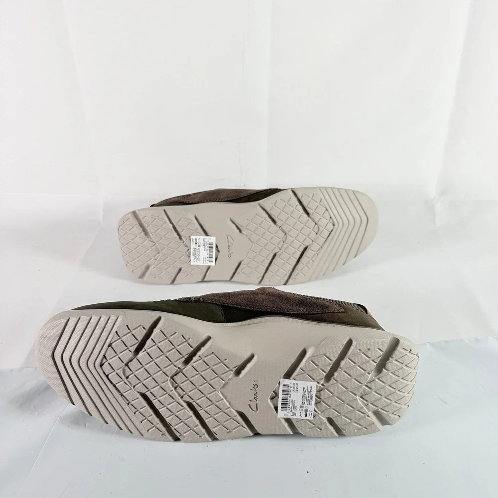 Clarks Gaskill Low Olive Combination Mens Size 9.5 M Sneaker 261629307085 New